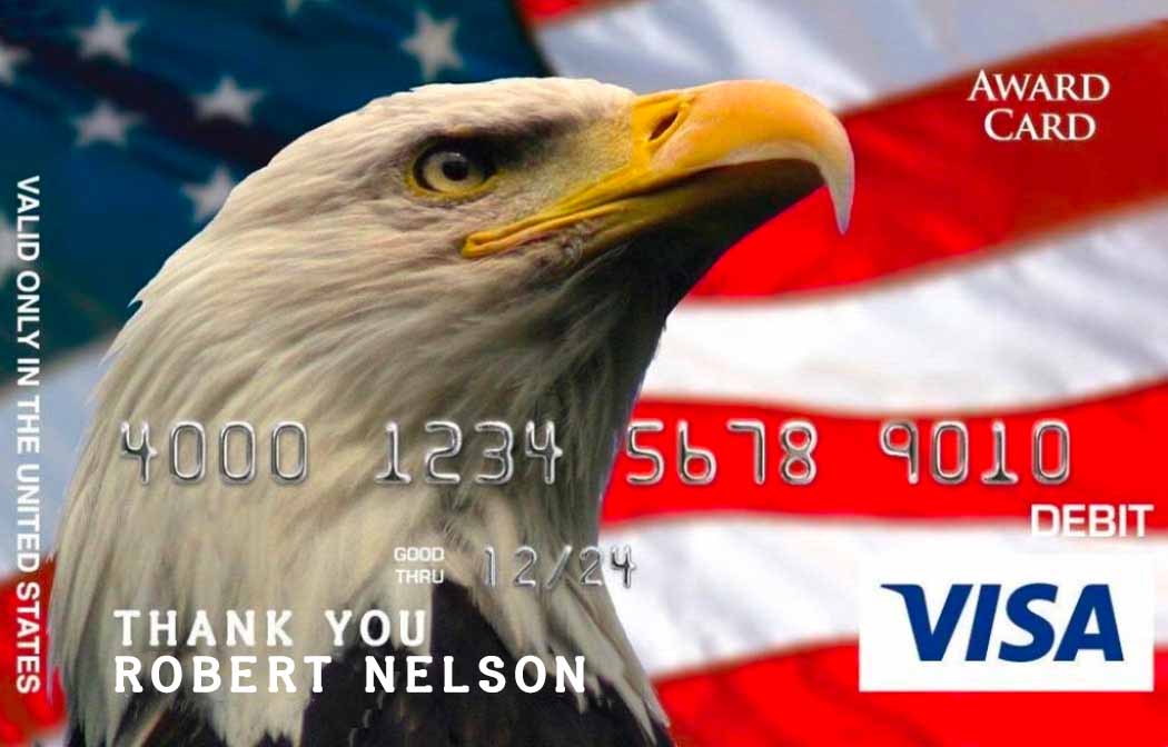 Custom Prepaid Debit Card, Visa Gift Card Designs Awards2Go