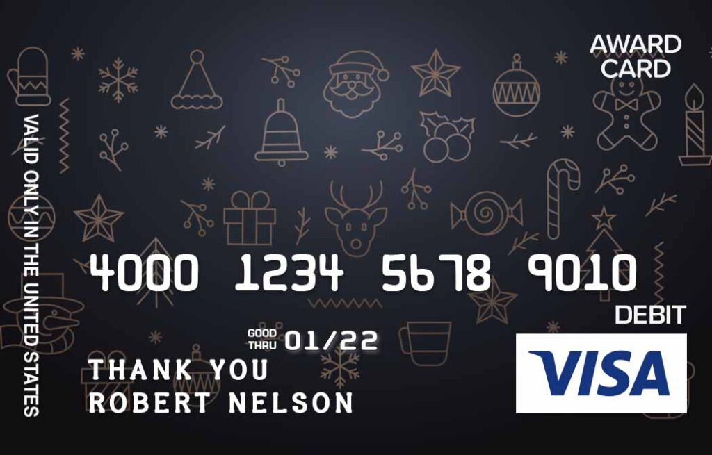 Custom Prepaid Debit Card, Visa Gift Card Designs Gallery