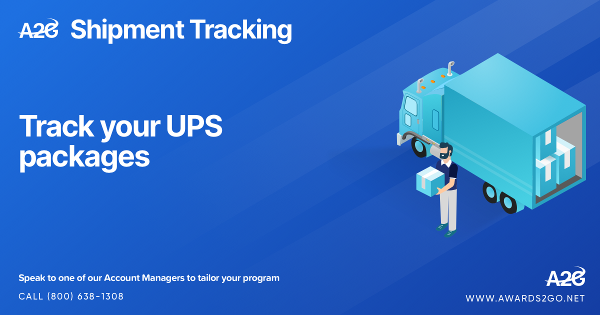 Shipment Tracking Awards2Go