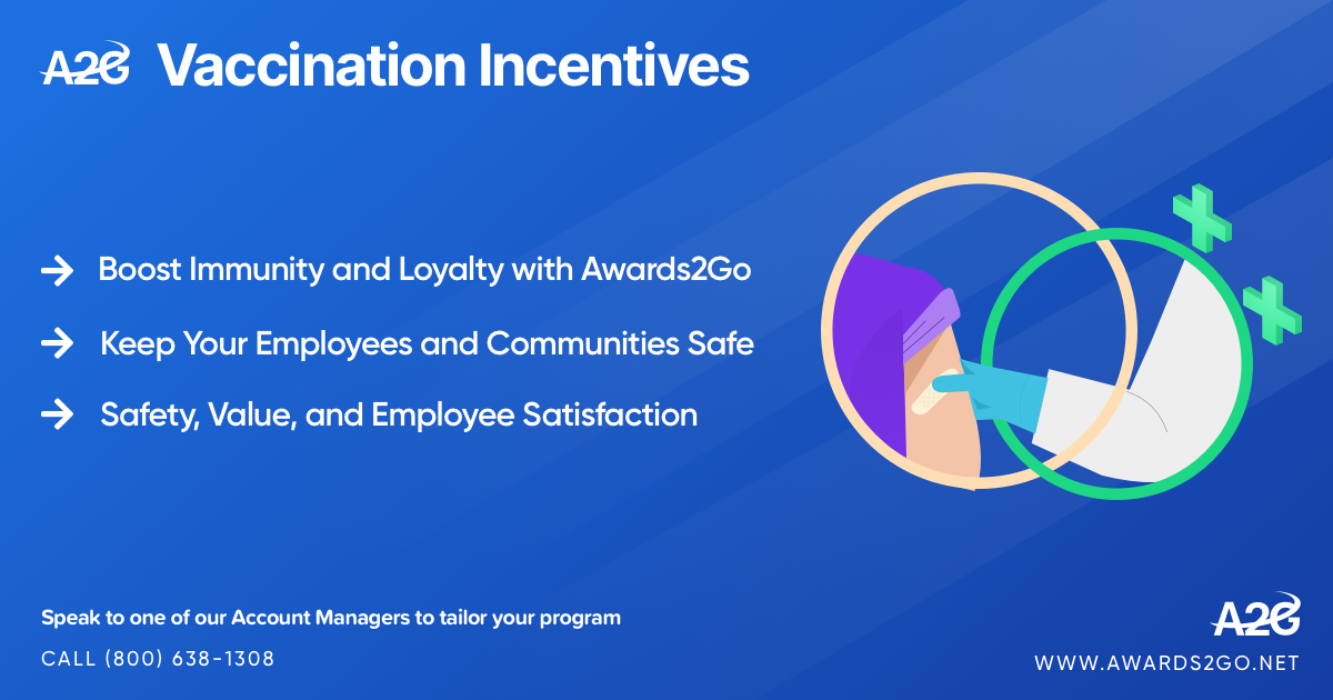 Vaccination Incentives & Safety Rewards Awards2Go
